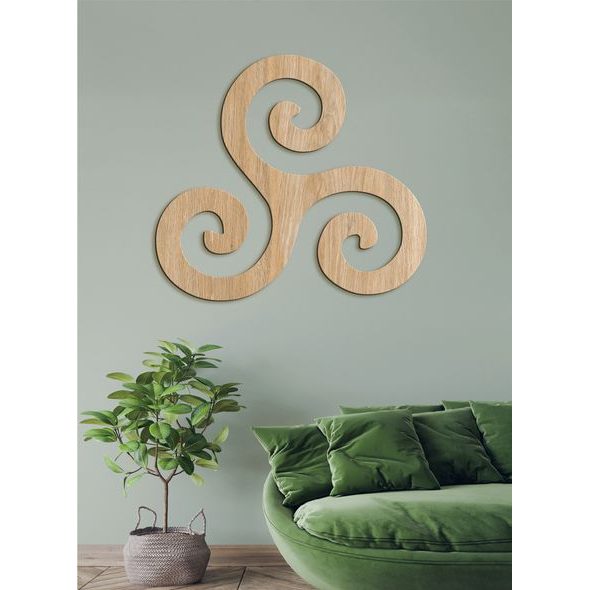 Dřevěný obraz Symbol rovnováhy