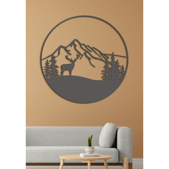 Mandala s motivem jelena