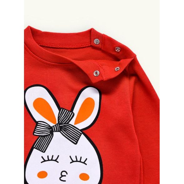 Dětská souprava ZAJKO červená