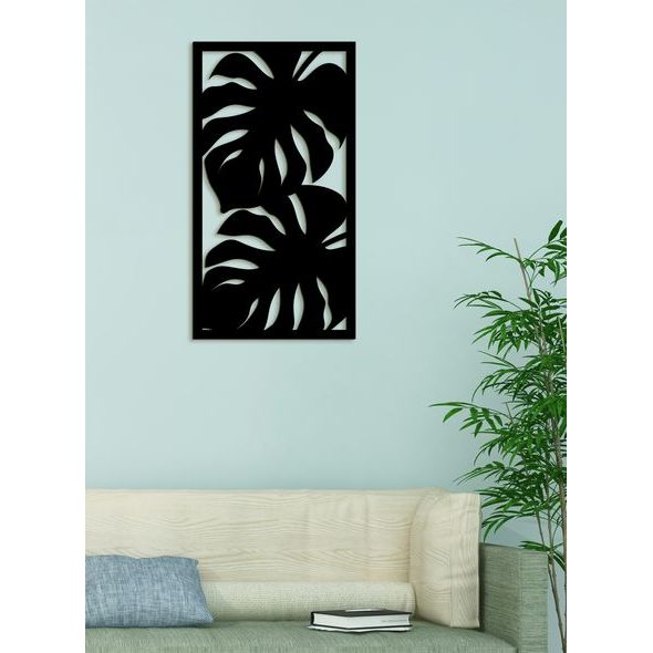 DŘEVĚNÝ OBRÁZEK LISTÍ