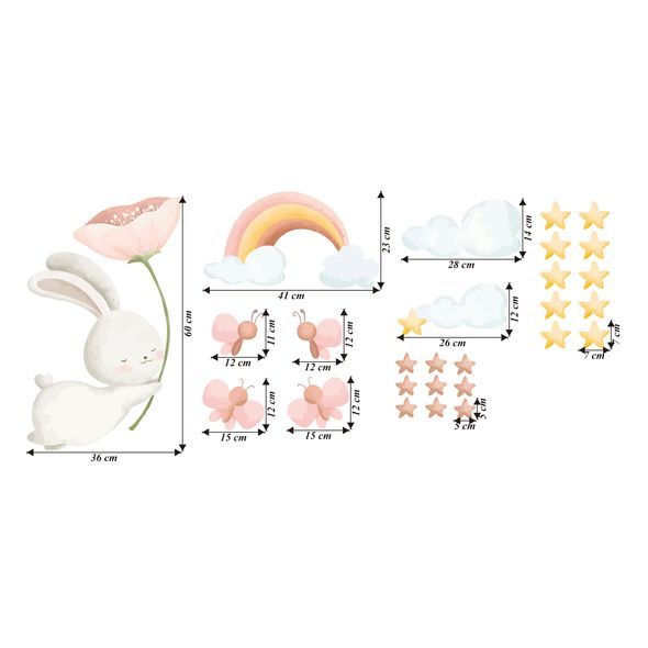 Roztomilý králíček a jeho přátelé