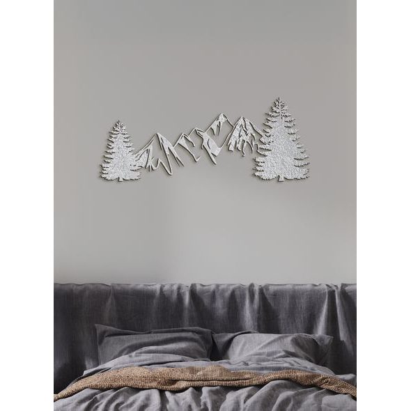 Dřevěná dekorace na zeď HORY