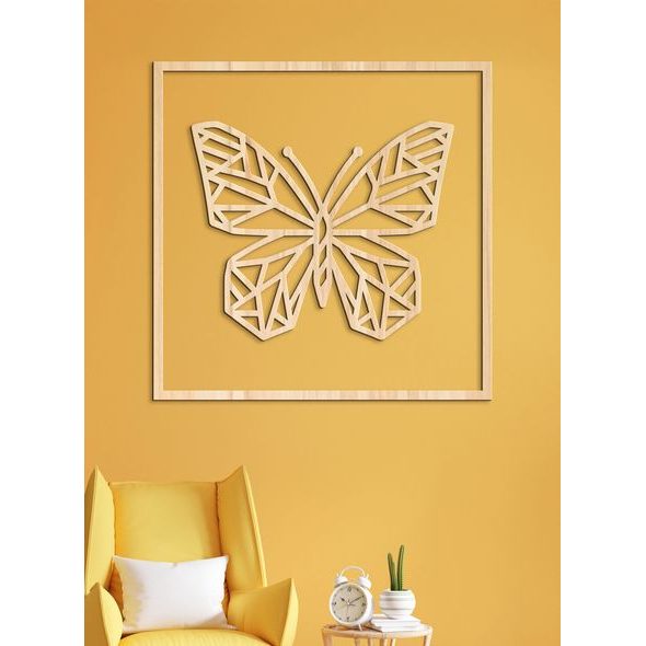 Drevený obraz Motýľ