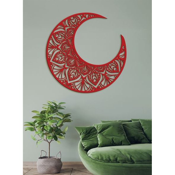 Dřevěná mandala POLMESIAC