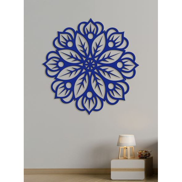 Dřevěná mandala na zeď BLOOM