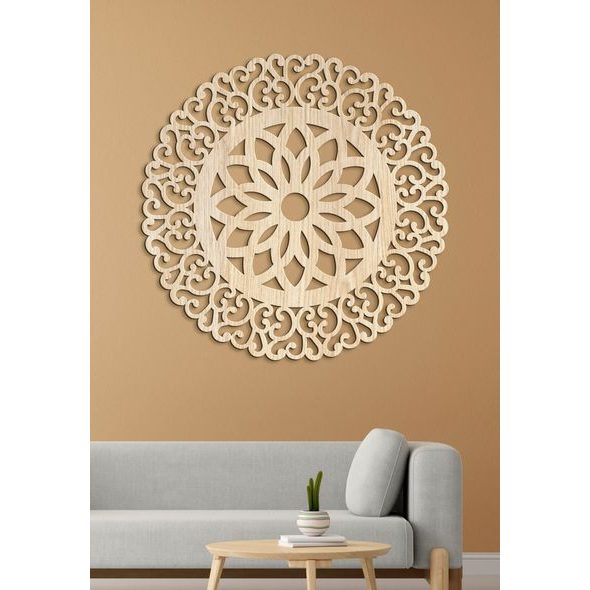 Dřevěná mandala Symfonie přírody