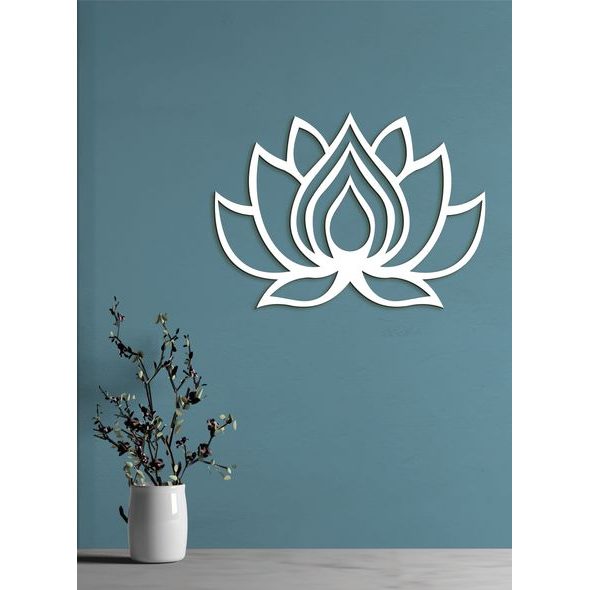 Dřevěný obraz na stěně LOTOS