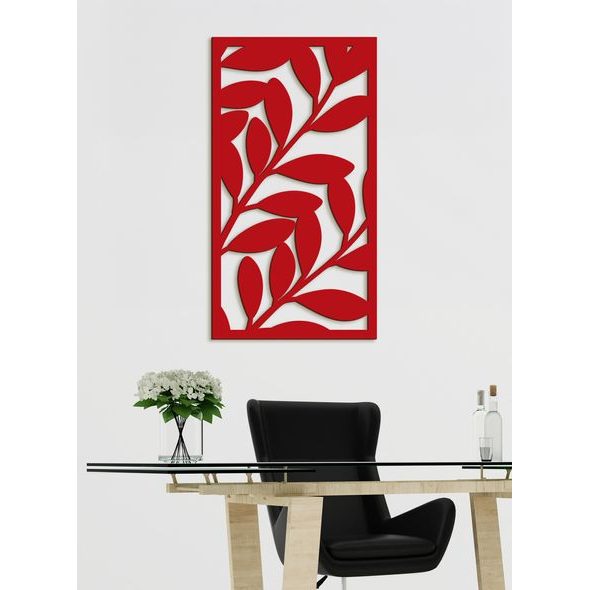 Romantický dřevěný obraz Boho Flower