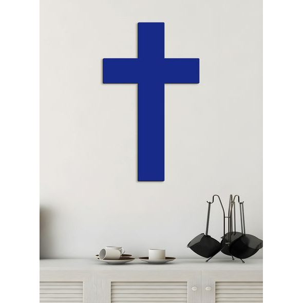 Dřevěná nástěnná dekorace Kříž