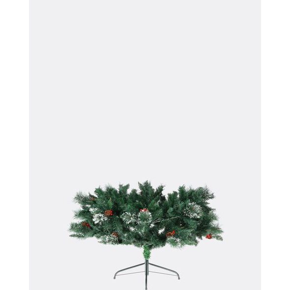 Vianočný stromček Kaukazská borovica s bobuľami a šiškami