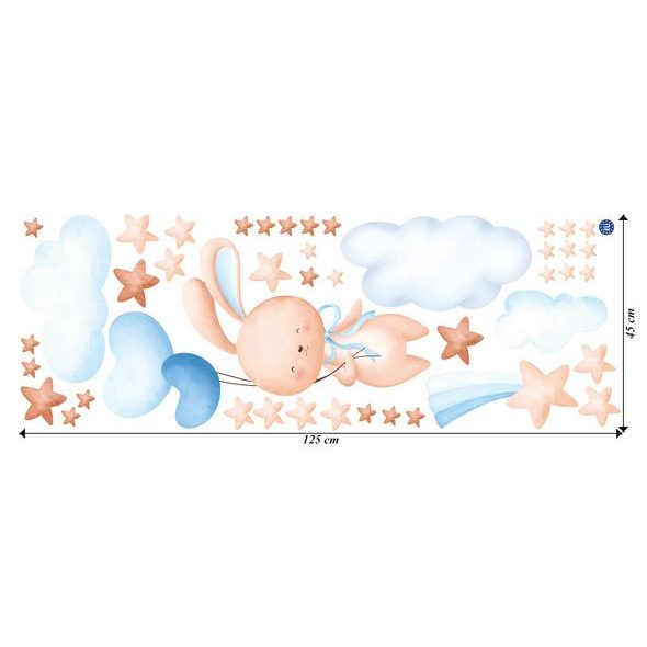 Roztomilý zajačik medzi hviezdami