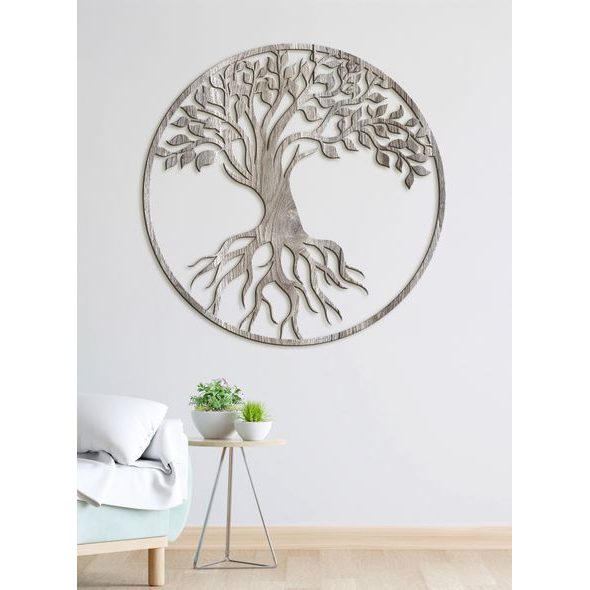 Dřevěný strom života Wind