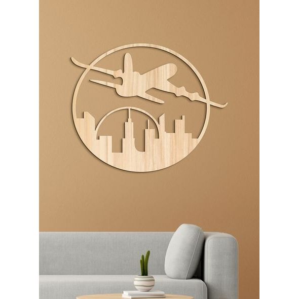 Dřevěný nástěnný obraz FLY