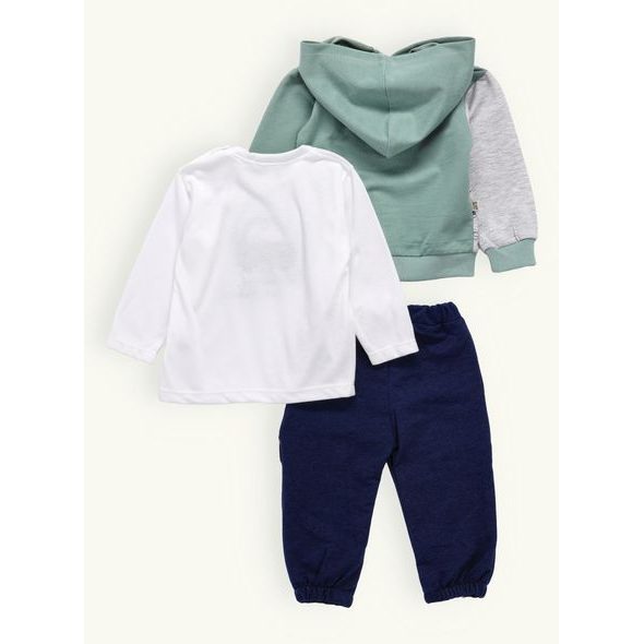 Dojčenská tepláková súprava TAXI mentolová