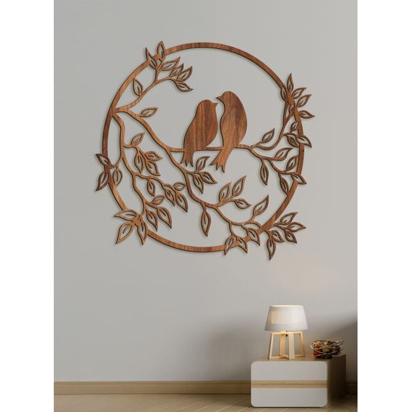 Mandala na Stenu štebot vtákov