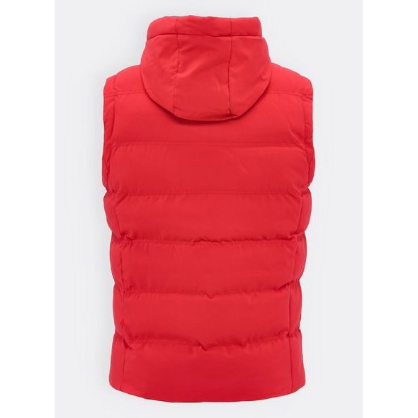 Pánska prešívaná vesta červená