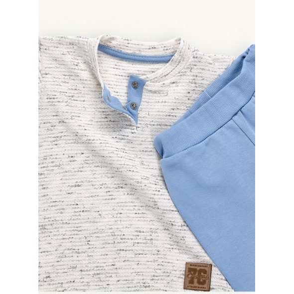 Dětská dvoudílná tepláková souprava modrá