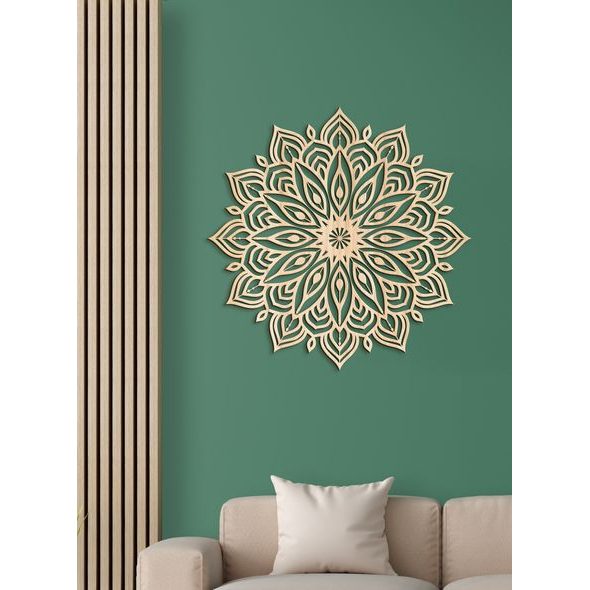 Exkluzivní dřevěná MANDALA ZITA