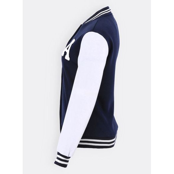 Dámska športová mikina tmavomodrá