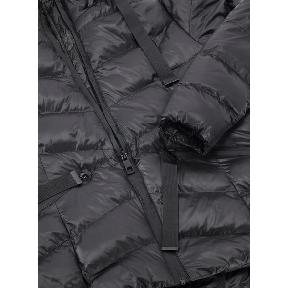 Dámská prošívaná bunda černá