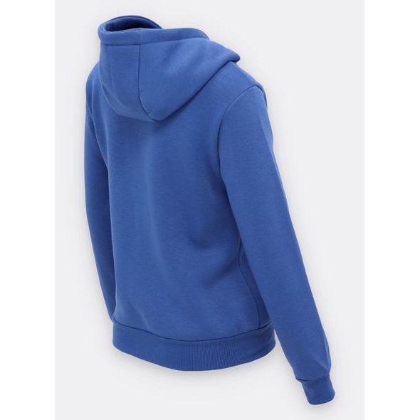 Dámska športová mikina s kapucňou modrá