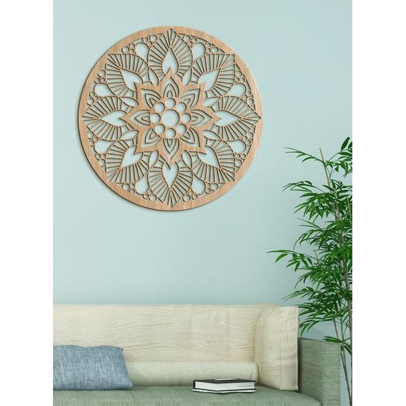 Exkluzivní dřevěná mandala ROSSA