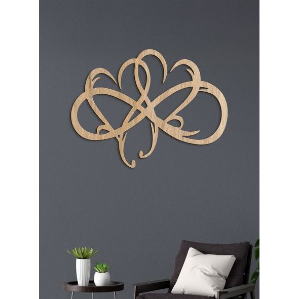 Drevený obraz SRDCIA