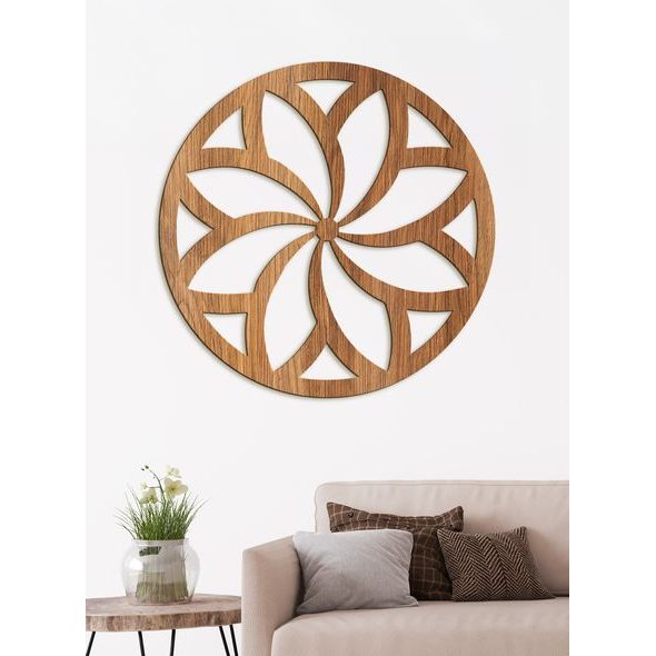 Mandala Sluneční květina