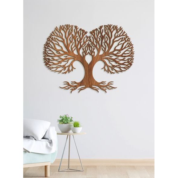 Dřevěný strom života Plíce Země