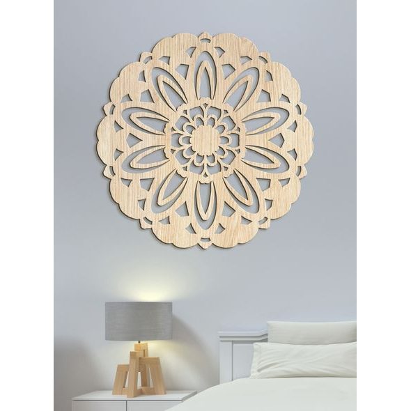 Dřevěná mandala LUJZA