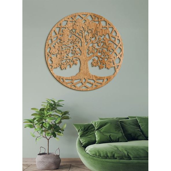 Dřevěný obraz Strom života