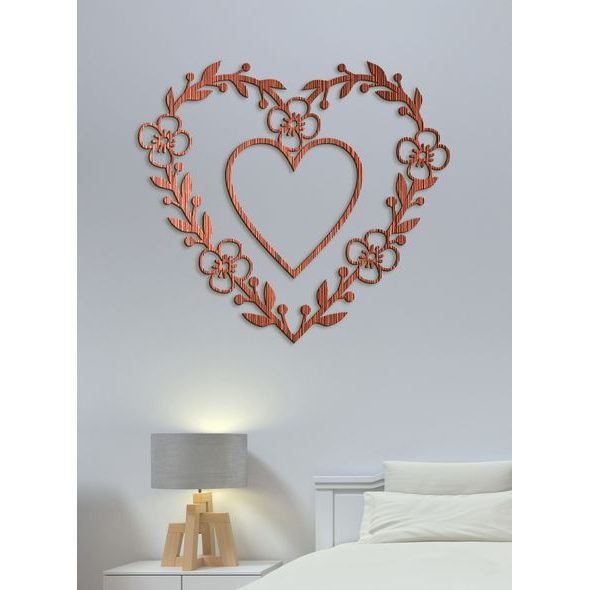 Romantický obraz na stenu HEART