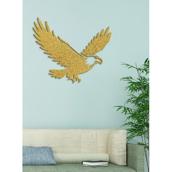 Dřevěná dekorace Orel