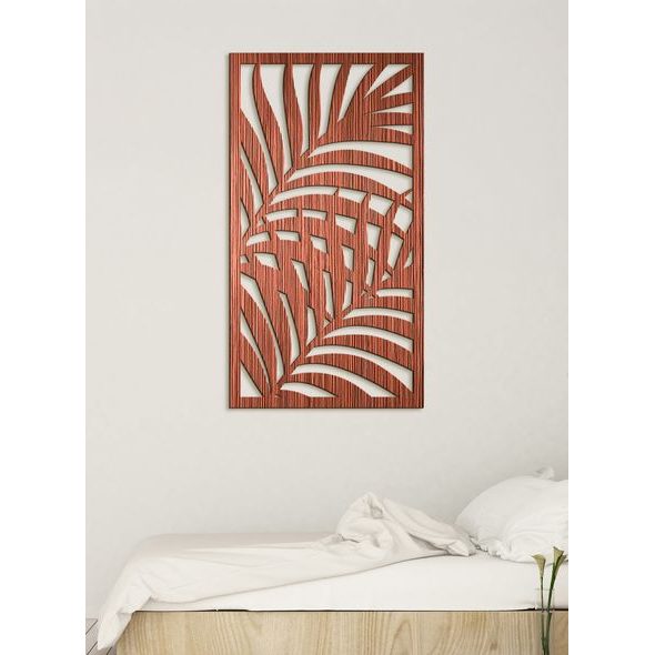 Dřevěný obraz Zátiší s listy