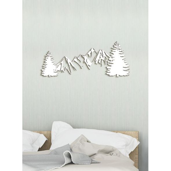 Dřevěná dekorace na zeď HORY