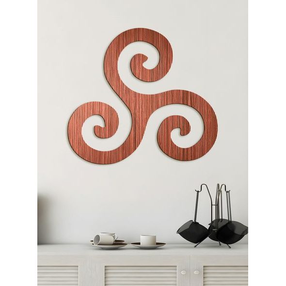 Dřevěný obraz Symbol rovnováhy