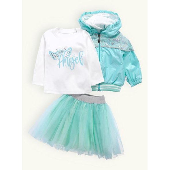 Dětská souprava ANJELIK mentolová