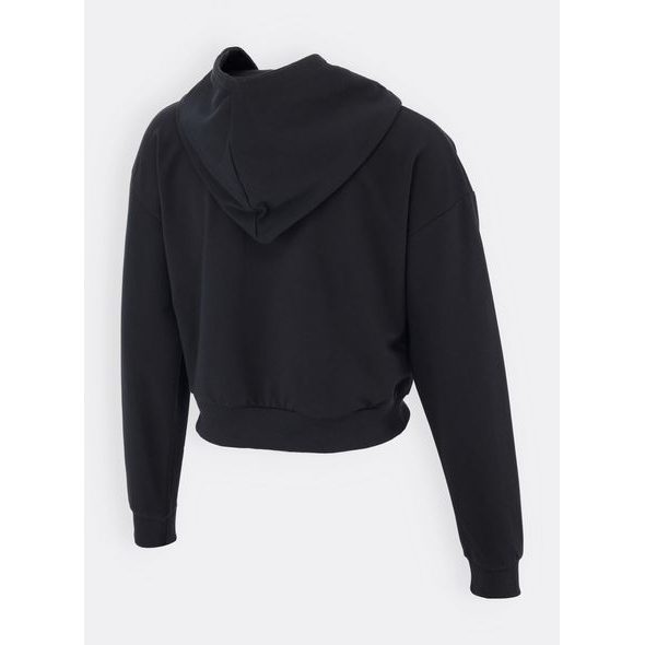 Dámská mikina crop top černá