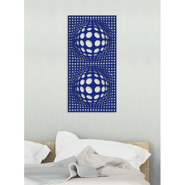 Drevený obraz na stenu 3D ilúzia