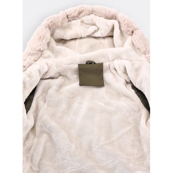 Dámska prechodno-zimná bunda olivová