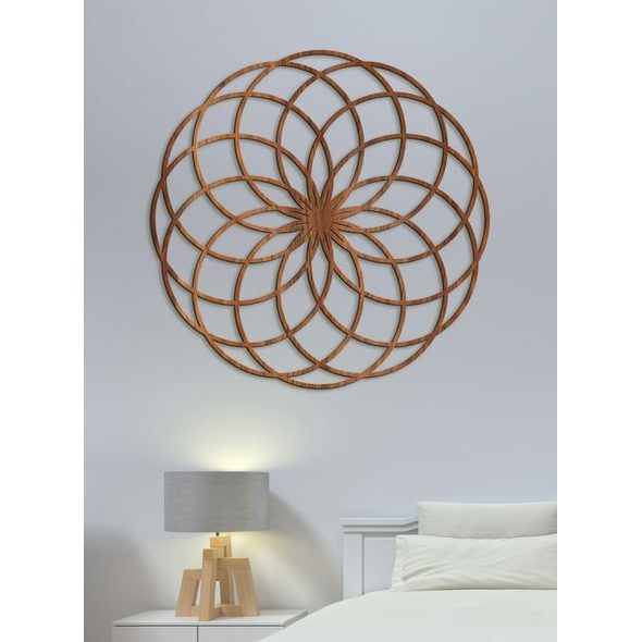 Dřevěná mandala SIMPLE