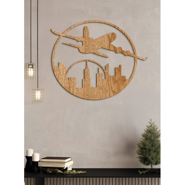 Dřevěný nástěnný obraz FLY