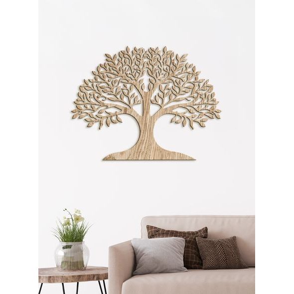 Dřevěný strom moudrosti života