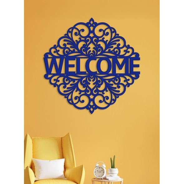 Drevený nápis "WELCOME"