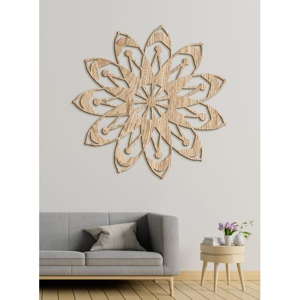 Mandala na stenu MIND