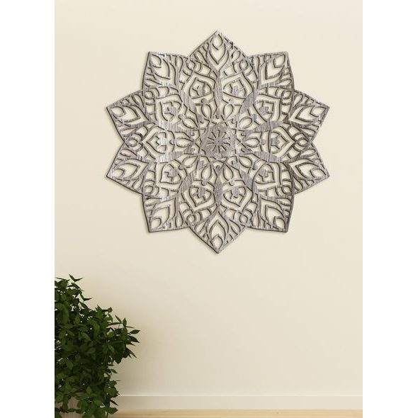 Luxusní dřevěná mandala ZITTA