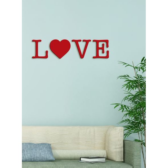 Drevený nápis "LOVE"