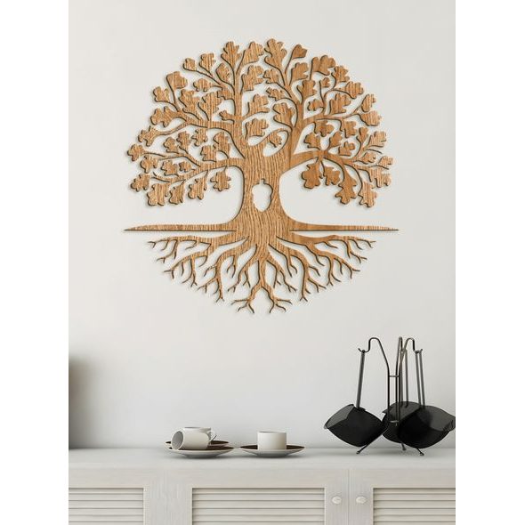 Dřevěný strom hojnosti života