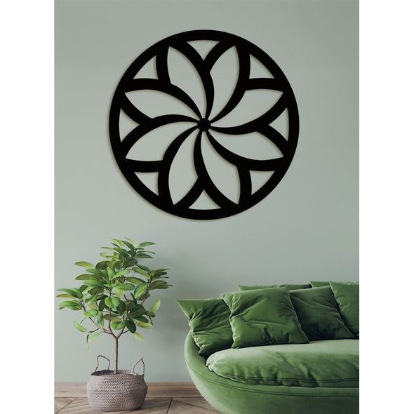 Mandala Sluneční květina