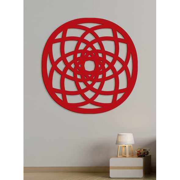 Mandala na zdi Harmonie